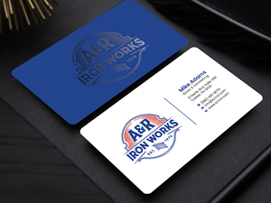 Diseño de Tarjeta de Presentación por Graphixpointt para A&R Iron Works | Diseño: #36864109