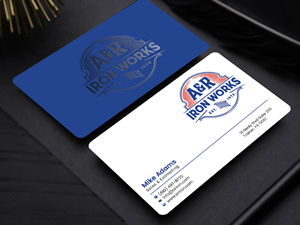 Diseño de Tarjeta de Presentación por Graphixpointt para A&R Iron Works | Diseño: #36864110