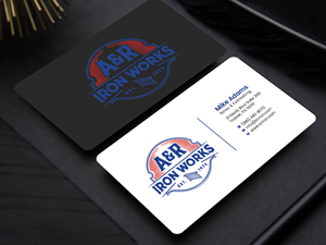Diseño de Tarjeta de Presentación por Graphixpointt para A&R Iron Works | Diseño: #36864112
