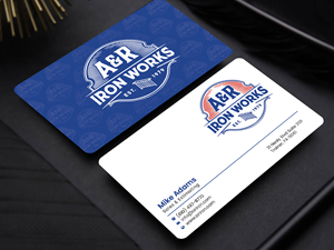 Diseño de Tarjeta de Presentación por Graphixpointt para A&R Iron Works | Diseño: #36864121