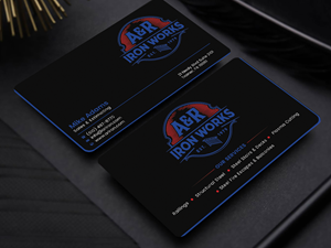 Diseño de Tarjeta de Presentación por Graphixpointt para A&R Iron Works | Diseño: #36864125