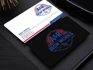 Diseño de Tarjeta de Presentación por Graphixpointt para A&R Iron Works | Diseño: #36867370