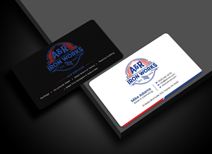 Diseño de Tarjeta de Presentación por Graphixpointt para A&R Iron Works | Diseño: #36867567