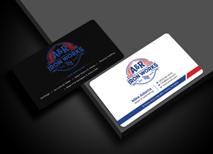 Diseño de Tarjeta de Presentación por Graphixpointt para A&R Iron Works | Diseño: #36867569