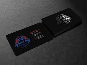 Diseño de Tarjeta de Presentación por Graphixpointt para A&R Iron Works | Diseño: #36867802