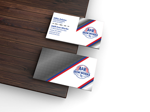Diseño de Tarjeta de Presentación por VectorForge para A&R Iron Works | Diseño: #36889363