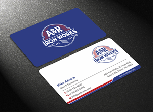 Diseño de Tarjeta de Presentación por jk_studio para A&R Iron Works | Diseño: #36867160