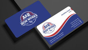Diseño de Tarjeta de Presentación por jk_studio para A&R Iron Works | Diseño: #36867445