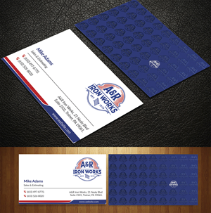 Diseño de Tarjeta de Presentación por jk_studio para A&R Iron Works | Diseño: #36869966