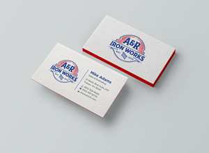 Diseño de Tarjeta de Presentación por Expert Bappy para A&R Iron Works | Diseño: #36864481