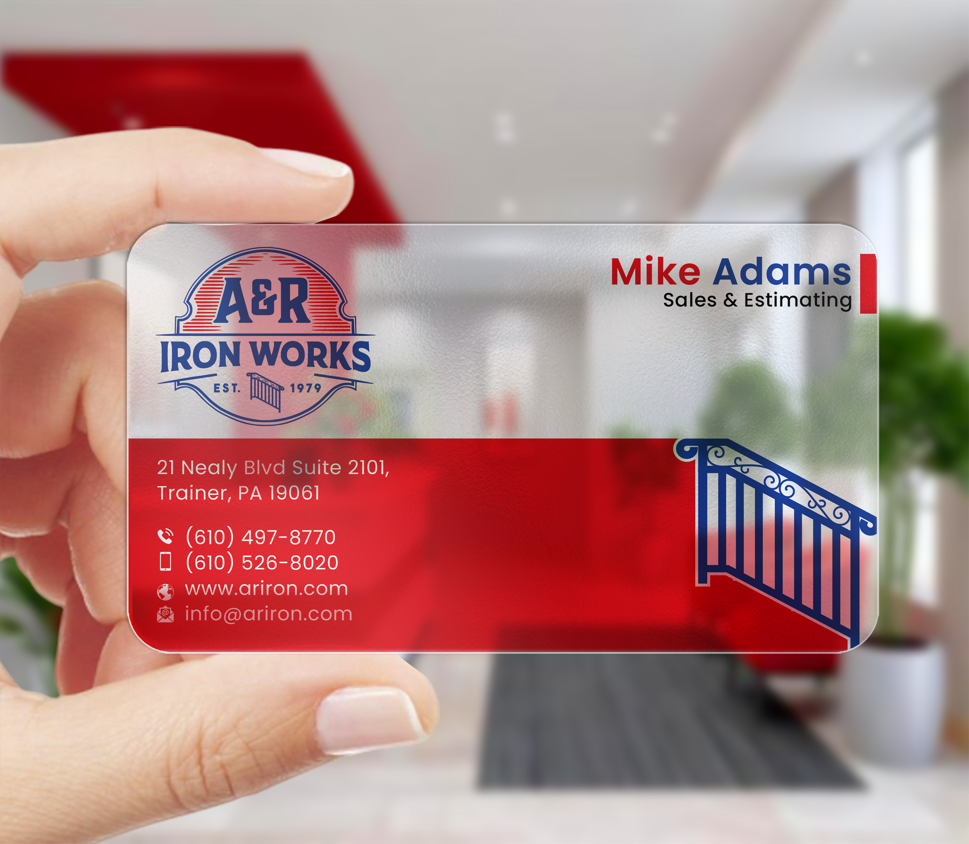 Diseño de Tarjeta de Presentación por DesignerShahadat para A&R Iron Works | Diseño #36867093