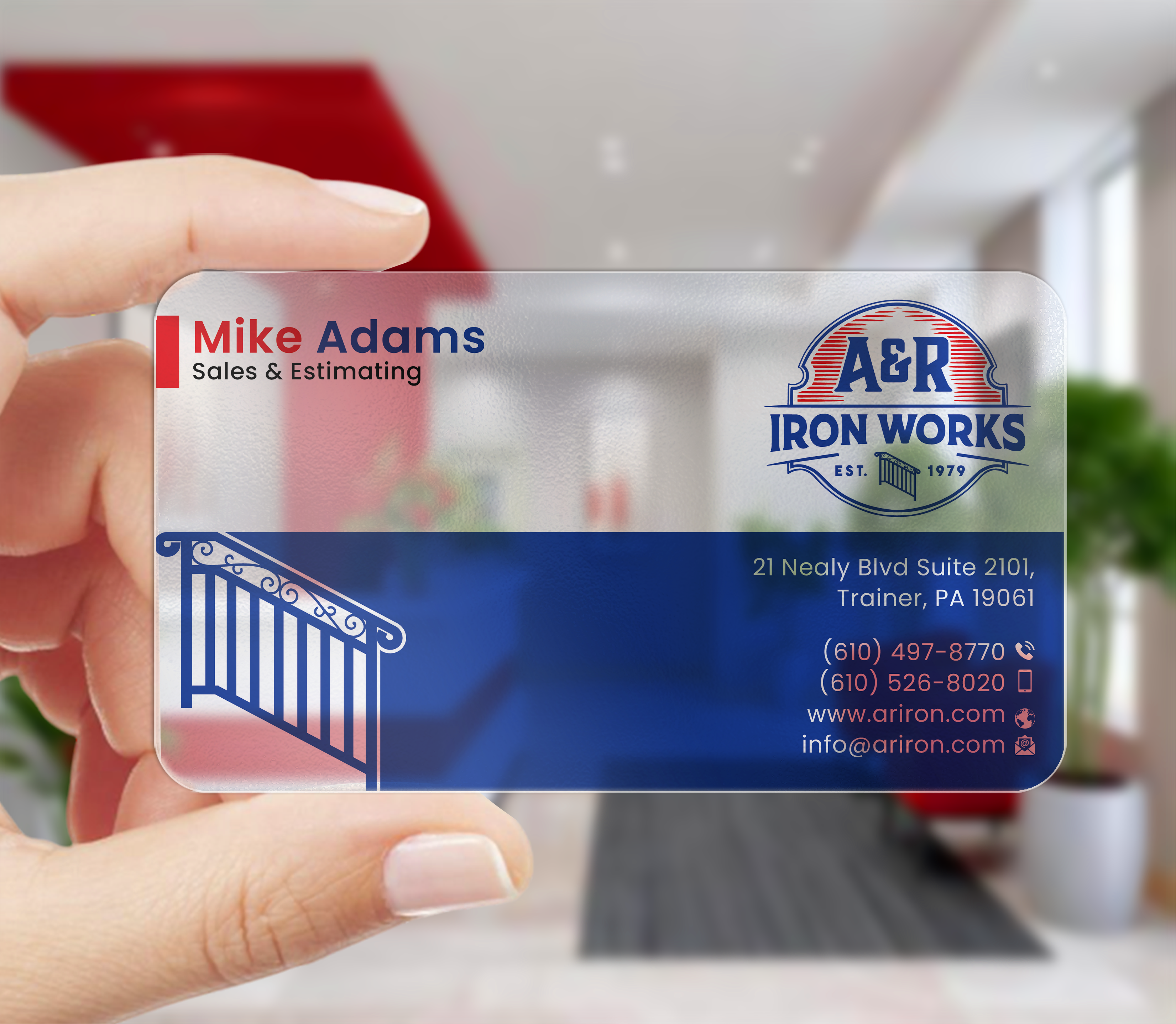 Diseño de Tarjeta de Presentación por DesignerShahadat para A&R Iron Works | Diseño #36867190