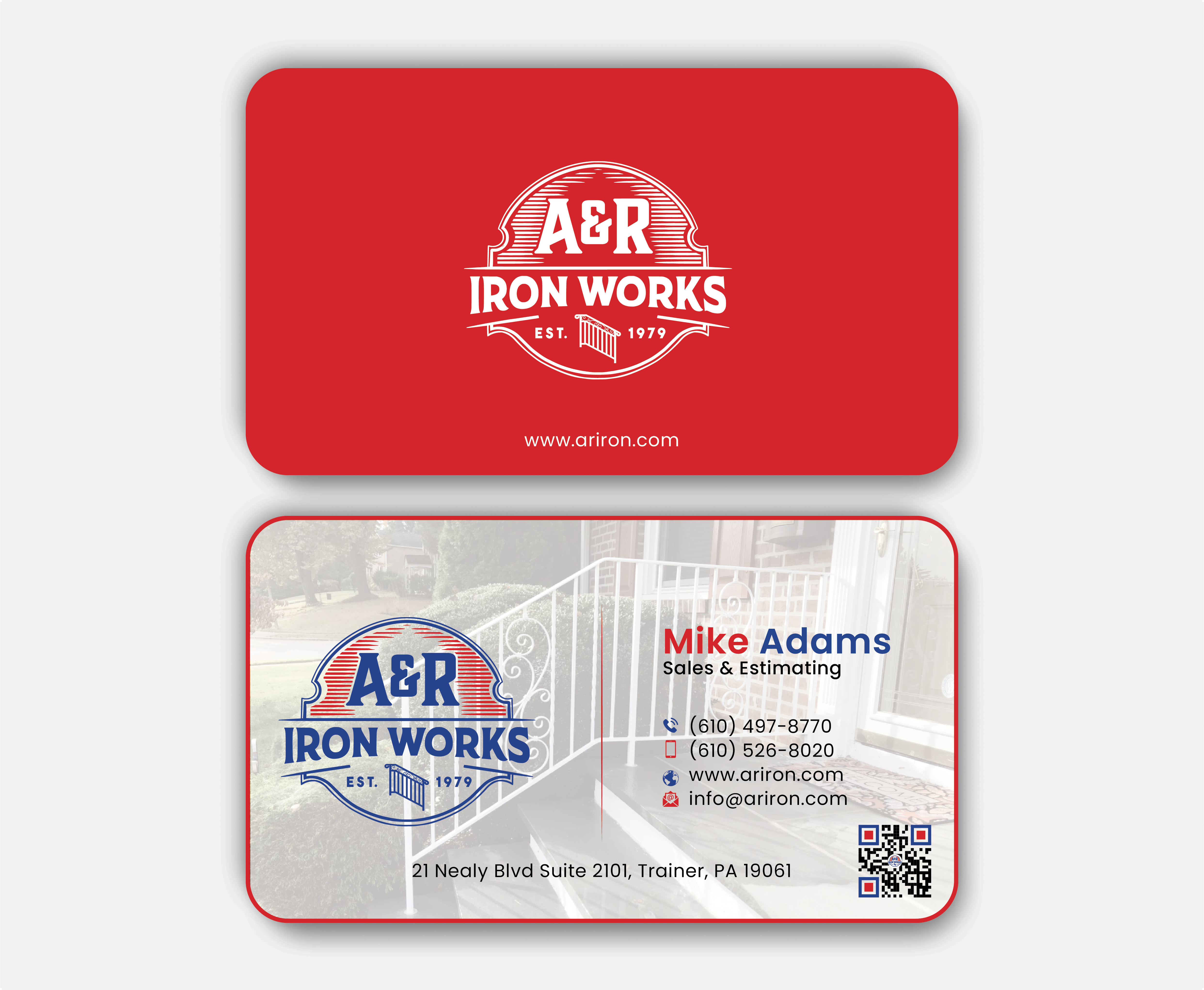 Diseño de Tarjeta de Presentación por DesignerShahadat para A&R Iron Works | Diseño #36867580