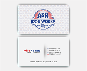 Diseño de Tarjeta de Presentación por DesignerShahadat para A&R Iron Works | Diseño: #36872779