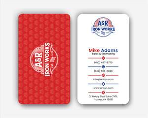 Diseño de Tarjeta de Presentación por DesignerShahadat para A&R Iron Works | Diseño: #36872862