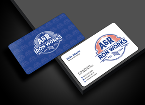 Diseño de Tarjeta de Presentación por Innovative Graphix para A&R Iron Works | Diseño: #36872264