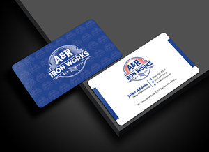 Diseño de Tarjeta de Presentación por Innovative Graphix para A&R Iron Works | Diseño: #36872265