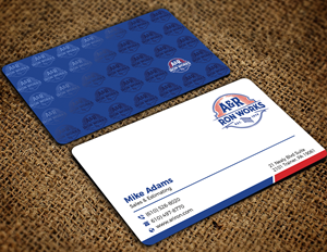 Diseño de Tarjeta de Presentación por Innovative Graphix para A&R Iron Works | Diseño: #36872325