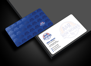 Diseño de Tarjeta de Presentación por Innovative Graphix para A&R Iron Works | Diseño: #36872327