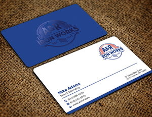 Diseño de Tarjeta de Presentación por Innovative Graphix para A&R Iron Works | Diseño: #36872400