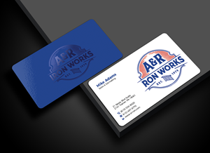 Diseño de Tarjeta de Presentación por Innovative Graphix para A&R Iron Works | Diseño: #36872417