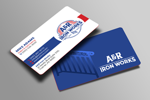 Diseño de Tarjeta de Presentación por Creations Box 2015 para A&R Iron Works | Diseño: #36884401