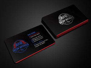 Diseño de Tarjeta de Presentación por Creations Box 2015 para A&R Iron Works | Diseño: #36884403