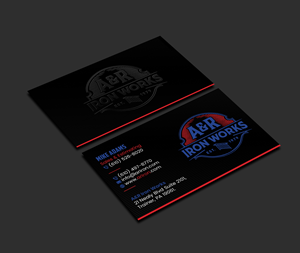 Diseño de Tarjeta de Presentación por Creations Box 2015 para A&R Iron Works | Diseño: #36884410