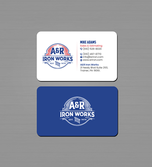 Diseño de Tarjeta de Presentación por Creations Box 2015 para A&R Iron Works | Diseño: #36884411