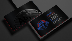 Diseño de Tarjeta de Presentación por Creations Box 2015 para A&R Iron Works | Diseño: #36885209