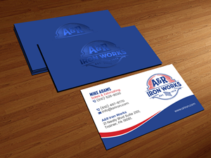 Diseño de Tarjeta de Presentación por Creations Box 2015 para A&R Iron Works | Diseño: #36885247