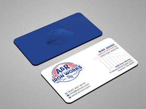 Diseño de Tarjeta de Presentación por Creations Box 2015 para A&R Iron Works | Diseño: #36885252