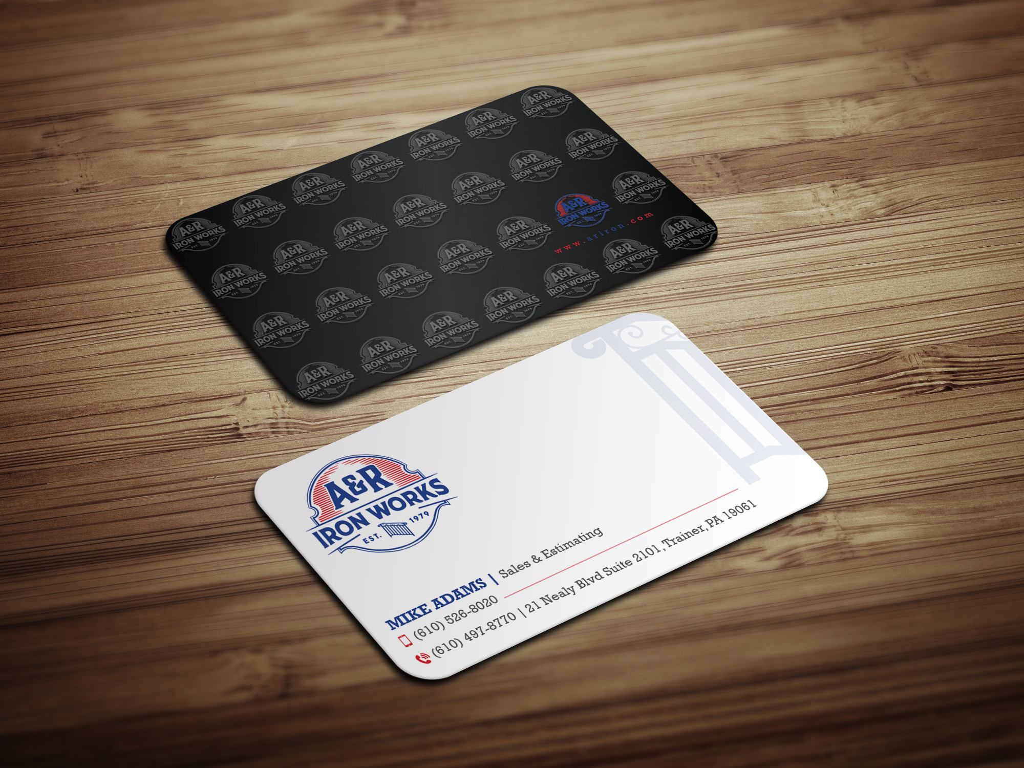 Diseño de Tarjeta de Presentación por Magic of Art para A&R Iron Works | Diseño #36864962