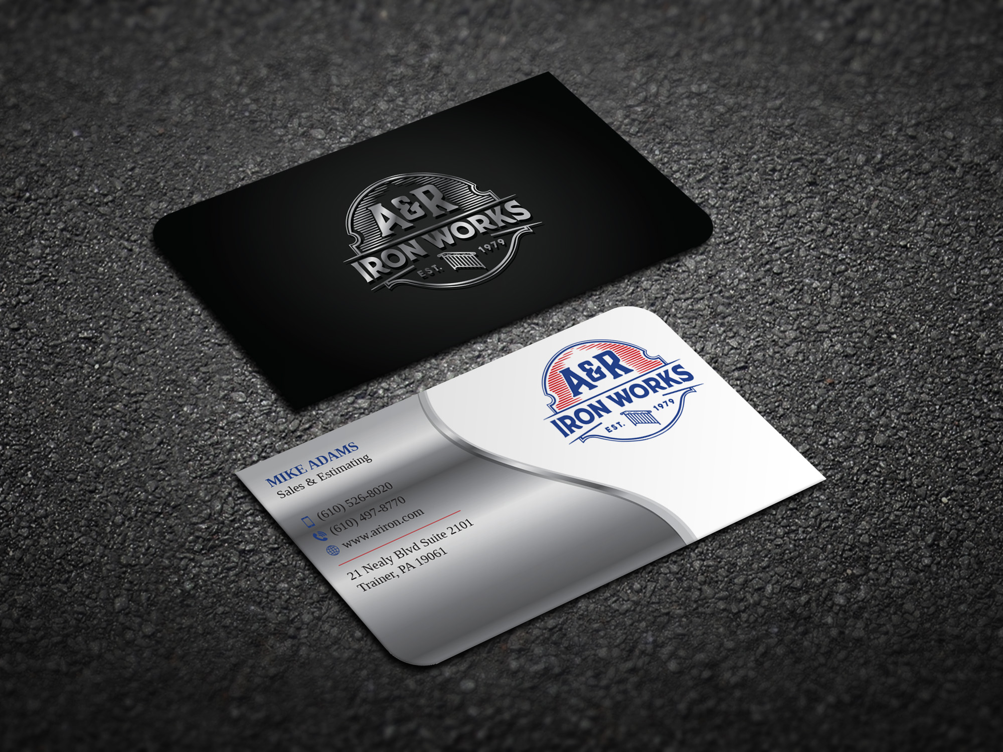 Diseño de Tarjeta de Presentación por Magic of Art para A&R Iron Works | Diseño #36864964