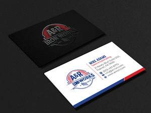 Diseño de Tarjeta de Presentación por R.design para A&R Iron Works | Diseño: #36866907