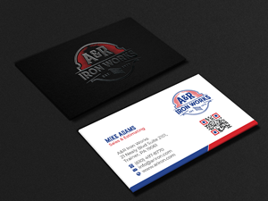 Diseño de Tarjeta de Presentación por R.design para A&R Iron Works | Diseño: #36866910
