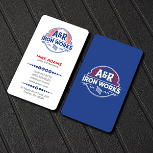 Diseño de Tarjeta de Presentación por Uttom 2 para A&R Iron Works | Diseño: #36865216