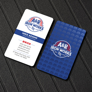 Diseño de Tarjeta de Presentación por Uttom 2 para A&R Iron Works | Diseño: #36865227