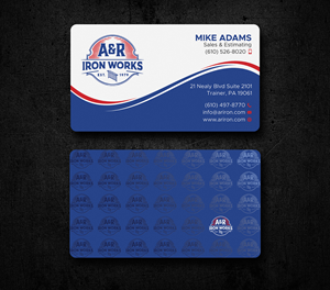 Diseño de Tarjeta de Presentación por Uttom 2 para A&R Iron Works | Diseño: #36865460