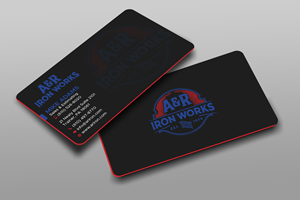 Diseño de Tarjeta de Presentación por Uttom 2 para A&R Iron Works | Diseño: #36865961