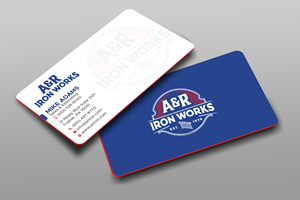 Diseño de Tarjeta de Presentación por Uttom 2 para A&R Iron Works | Diseño: #36865964