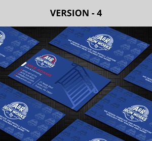 Diseño de Tarjeta de Presentación por Imagine design000 para A&R Iron Works | Diseño: #36869344