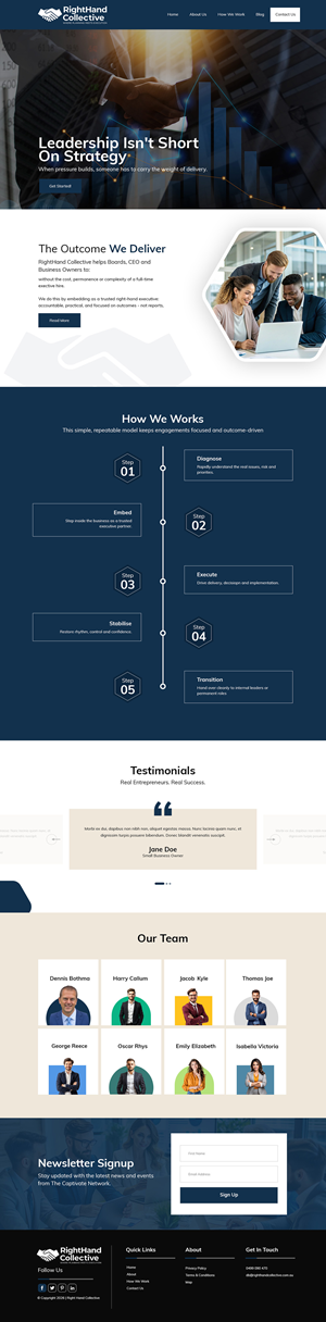 Web Design by Jarry199776 for this project | Design: #36869364