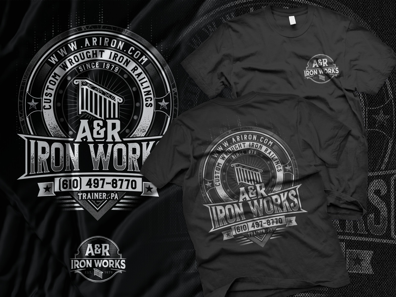 Design de T-shirt par HNS Graphic pour A&R Iron Works | Design #36879499