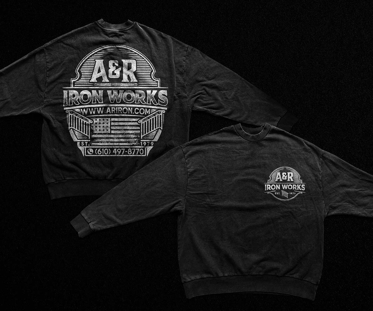 Design de T-shirt par Milton Bhowmik pour A&R Iron Works | Design #36877618