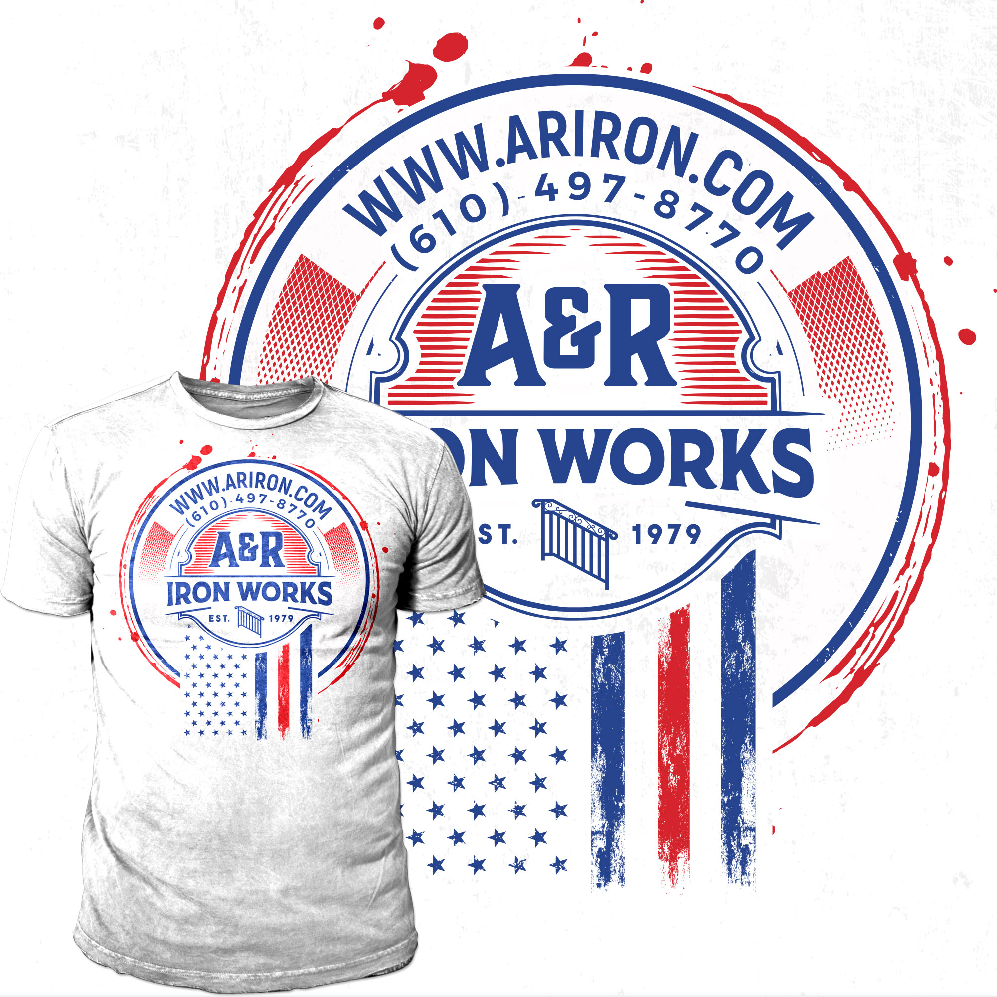 Design de T-shirt par Teespixels pour A&R Iron Works | Design #36875432