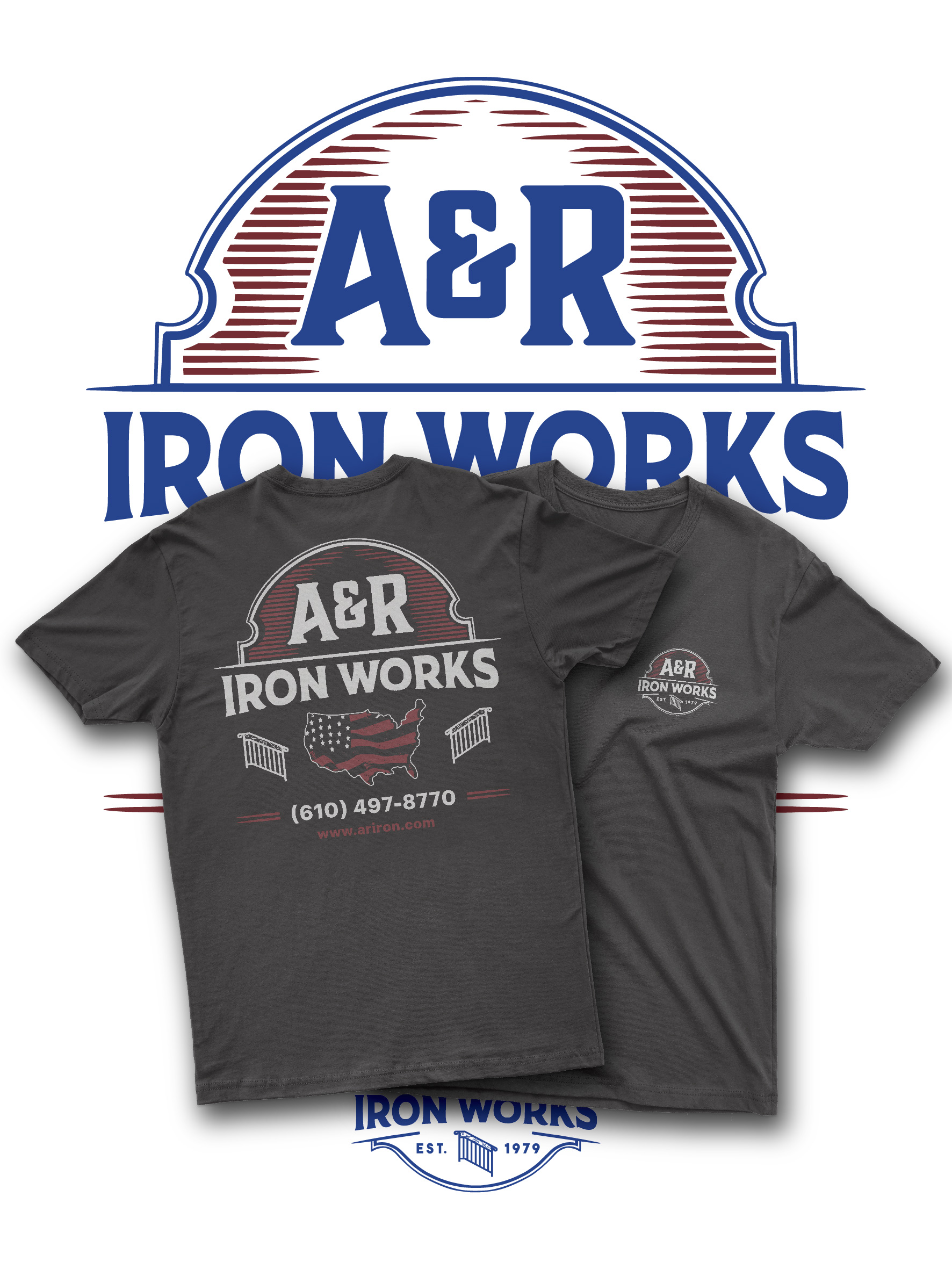 Design de T-shirt par tulikur27 pour A&R Iron Works | Design #36876177