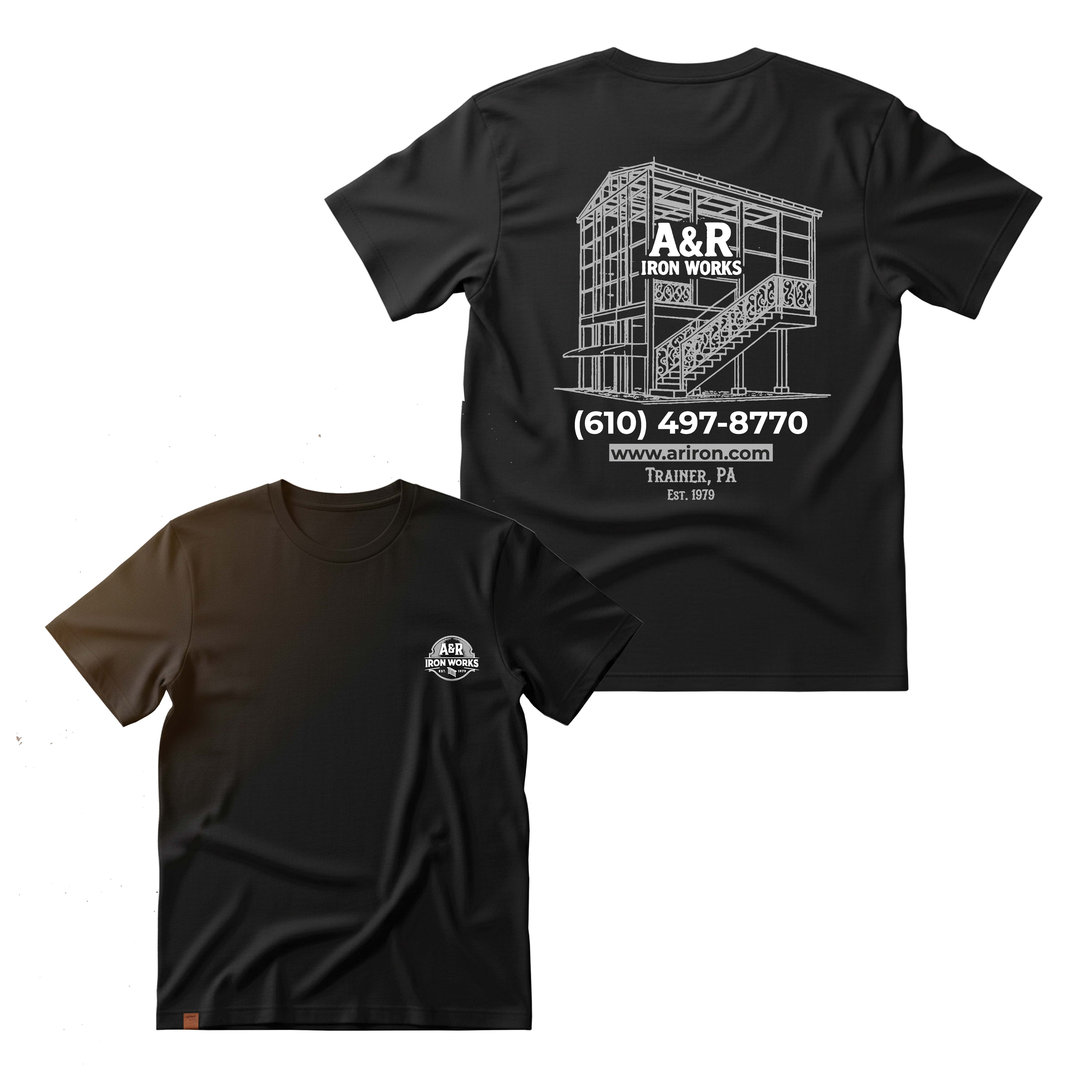 Design de T-shirt par onze design pour A&R Iron Works | Design #36879369