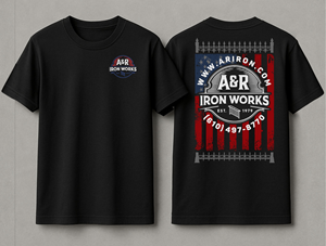 Design de T-shirt par erikdesign pour A&R Iron Works | Design #36869594