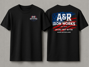 Design de T-shirt par erikdesign pour A&R Iron Works | Design : #36873439